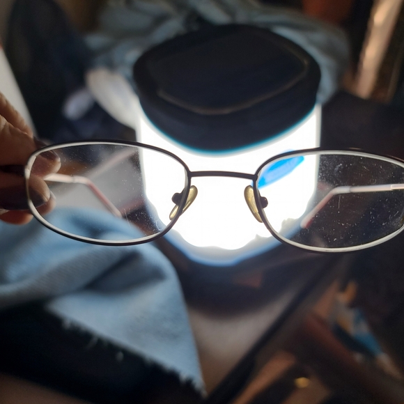 Max Mara Copper Metal Frame Glasses with Purple Case MM5002 BR 51-20-140 - Picture 12 of 12